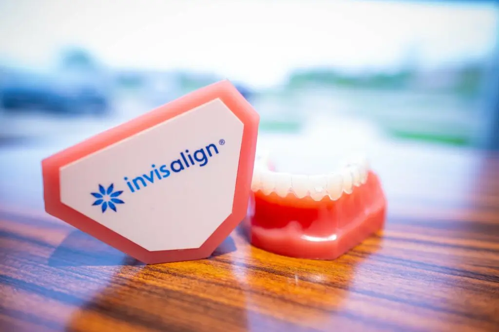 Typodont with Invisalign- Align Orthodontics